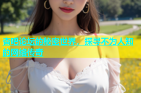 杏吧论坛的秘密世界，探寻不为人知的网络传奇