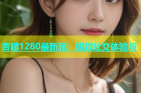 杏吧1280最新版：极致社交体验与