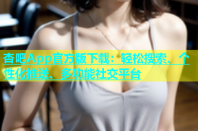 杏吧App官方版下载：轻松搜索、个性化推送、多功能社交平台