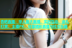 杏吧直播：华人最大直播，实时互动、送礼打赏、主播PK，尽享精彩直播与社交乐趣