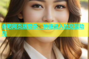 杏吧网页版登录：快速进入社交互动与
