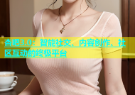 杏吧3.0：智能社交、内容创作、社区互动的终极平台