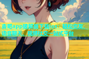 杏吧app破解版下载ios：轻松交友、语音聊天、视频社交一站式平台
