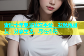杏吧十年专属社交平台，发现新朋友，分享生活，尽在杏吧