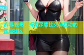 杏吧.性吧：探索深度社交与互动的在线社区