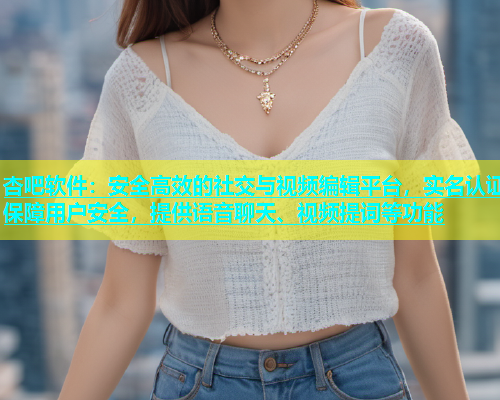 杏吧软件：安全高效的社交与视频编辑平台，实名认证保障用户安全，提供语音聊天、视频提词等功能  第1张
